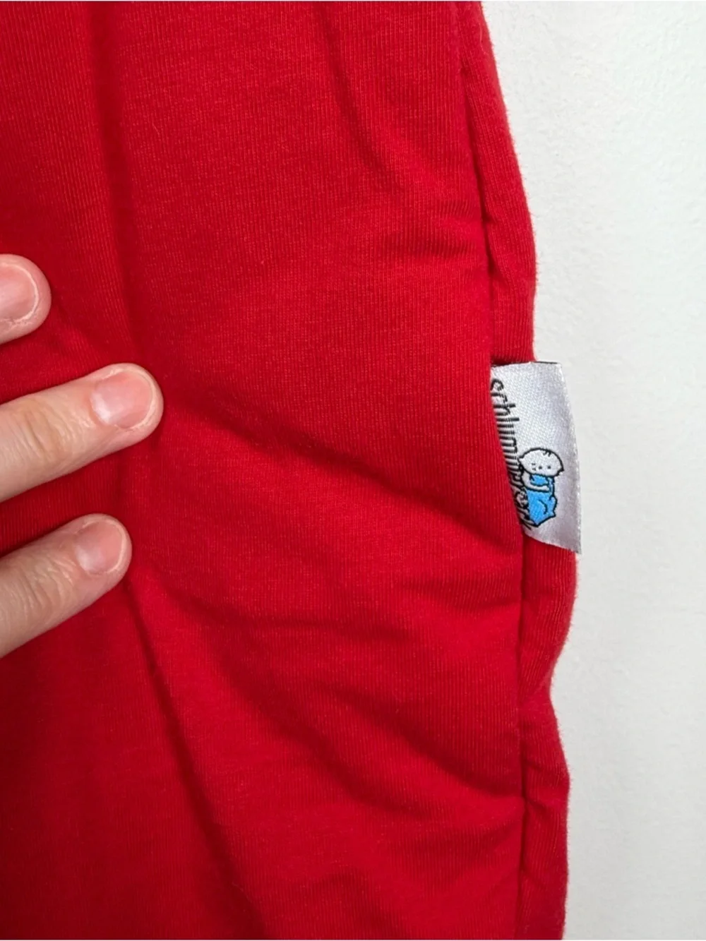 Kids Schlummersack Red Winter Sleep Sack Wearable Sleeping Bag Zip Up 5-6 Years